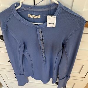 Large we the free nailed it Henley long sleeve